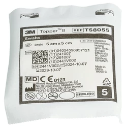 Topper NW Kompressen 5x5cm steril
