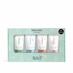 Naïf The Mini Set Baby Reise 4x travel size product 15ml