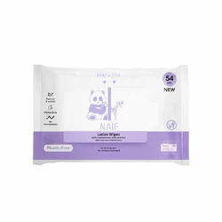 Naïf Kunststofffreie Lotion Baby-Feuchttücher