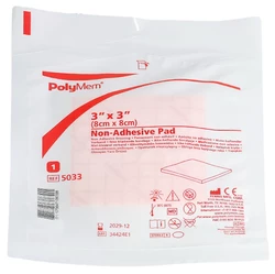 PolyMem Non Adhesive Dressing 8x8cm