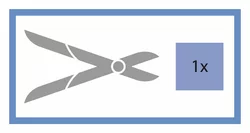 MediSet ote-agrafe-métal