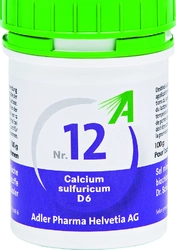 Adler Nr12 Calcium sulfuricum Tablette 6 D
