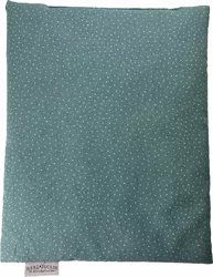 HERZZUCKER Traubenkernkissen 26x21cm Punkte Salbei