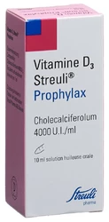 Vitamin D3 Streuli 4000 IE/ml Prophylax Lösung zum Einnehmen