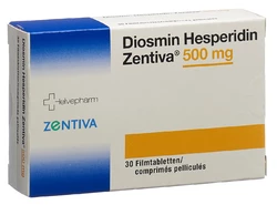 Diosmin Hesperidin Zentiva cpr pell 500 mg