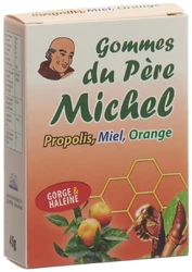 BIOLIGO Gommes du Père Michel Orange-Propolis-Oligoéléments-Huiles essentielles