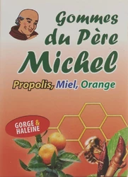 BIOLIGO Gommes du Père Michel Orange-Propolis-Oligoéléments-Huiles essentielles