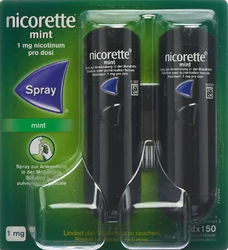 Nicorette Mint Spray zur Anwendung in der Mundhöhle
