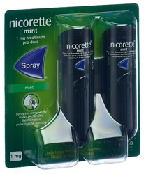 Nicorette Mint Spray zur Anwendung in der Mundhöhle