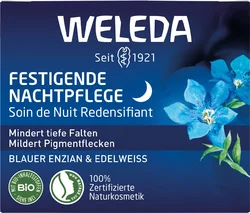 WELEDA Nachtpflege festigend blauer Enzian & Edelweiss