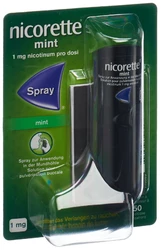Nicorette Mint Spray zur Anwendung in der Mundhöhle