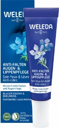 WELEDA soin yeux et lèvres anti-rides gentiane bleue & edelweiss