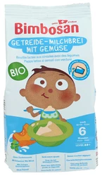Bimbosan Bio-Getreide-Milchbrei mit Gemüse
