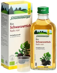 Schoenenberger Radis noir suc de plantes fraîches bio