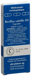 SANUM Bacillus subtilis Kapsel 4 D