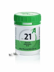Adler Nr21 Zincum chloratum Tablette 12 D