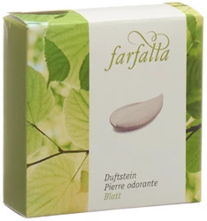 farfalla Duftstein Blatt Unterseite glasiert