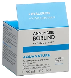 ANNEMARIE BÖRLIND Aquanature Feuchtigkeitssp Nachtcreme