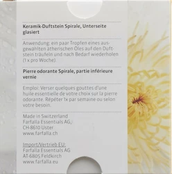 farfalla Duftstein Spirale Unterseite glasiert