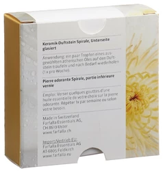 farfalla Duftstein Spirale Unterseite glasiert