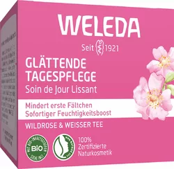 WELEDA Tagespflege glättend Wildrose & weisser Tee
