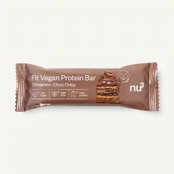 nu3 Fit Vegan Protein Bar Cinnamon Choc Crisp