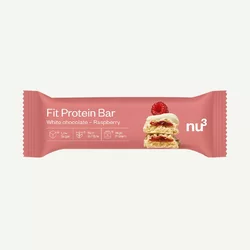 nu3 Fit Protein Bar White Choc Raspberry