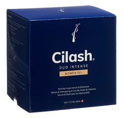 Cilash INTENSE Women 40+ Serum & Shampoo DUO bei Haarausfall 2x 90 ml und 2x 100 ml