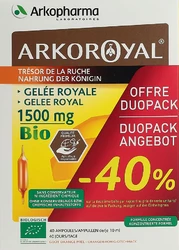 ARKOROYAL Gelée Royale 1500 mg Bio Duo