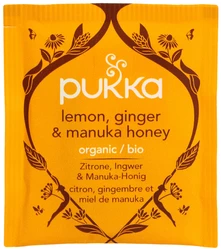 Pukka Citron Gingembre et Miel de Manuka Tee Bio
