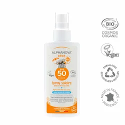 ALPHANOVA bébé BB Sonnenmilch Spray Bio SPF50+