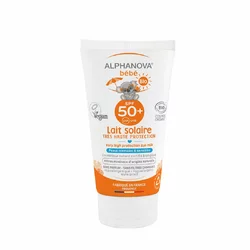 ALPHANOVA bébé BB Sonnenmilch Bio SPF50+