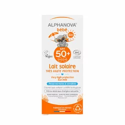 ALPHANOVA bébé BB Sonnenmilch Bio SPF50+