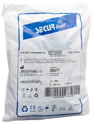 Qualimed Urinbeutel 750ml 10cm mit Rücklaufventil und Bodenablauf