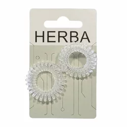 Herba Sport Haarbinder Ø3.8cm transparent