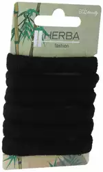 Herba Ecofriendly Haarbinder Ø5cm schwarz