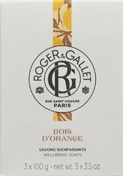ROGER & GALLET Bois d'Orange Boite 3 Savons