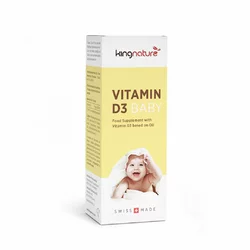 kingnature VITAMIN D3 BABY 400 IE Drops