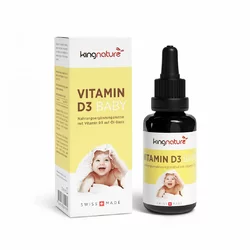 kingnature VITAMIN D3 BABY 400 IE Drops