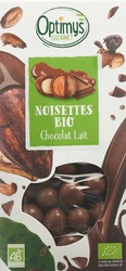 Optimys Genuss Haselnusskerne Milchschokolade Bio