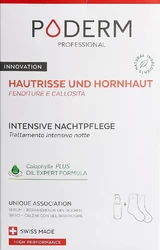 PODERM Serum Hautrisse und Hornhaut 75ml + 1 Paar Gelsocken