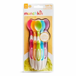 Munchkin Löffel mit langem Griff und weicher Spitze