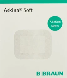 Askina Soft Vlies-Wundschnellverband 5x7.5cm selbstklebend steril