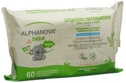 ALPHANOVA bébé BB Pflegetücher Mandelöl biologisch abbaubar