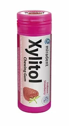 Miradent Xylitol Kaugummi for Kids Erdbeere