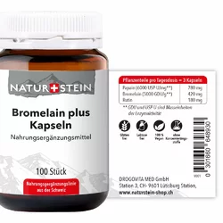 NATURSTEIN Bromelain plus Kapsel