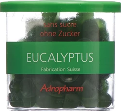 Adropharm Eukalyptus ohne Zucker reizlindernde Pastillen