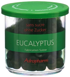 Adropharm Eukalyptus ohne Zucker reizlindernde Pastillen