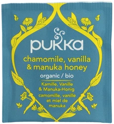 Pukka Camomille Vanille & Miel de Manuka Tee Bio