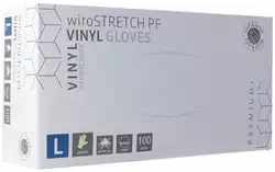 Gribi Untersuchungshandschuhe Vinyl L puderfrei unsteril Stretch plus